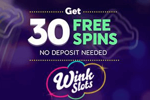 30 free spins no deposit required at wink slots casino