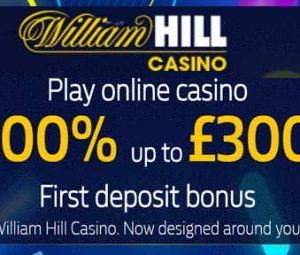 Welcome Bonus of 100% up to £300 – William Hill Casino photo