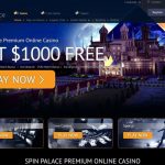 Spin Palace casino snapshot