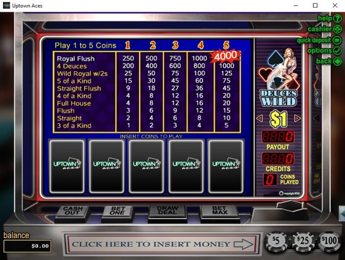 uptown aces online casino review