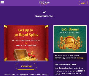 Welcome Offer - King Jack Casino
