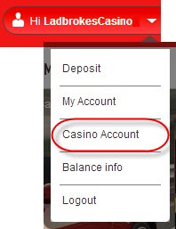 casino ladbrokes account comp points