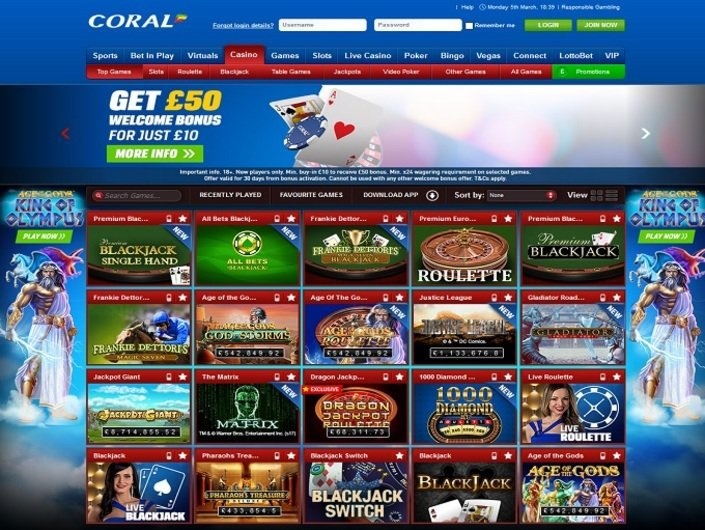 Coral Casino – Casino-Promo.co.uk