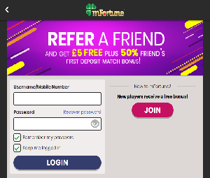 First Deposit Bonus - mFortune Casino