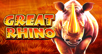 Great Rhino slot logo