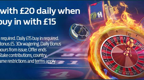 free play bonus at william hill casino