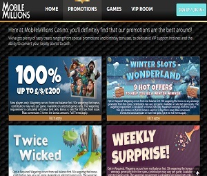 Weekly Surprise - Mobile Millions Casino