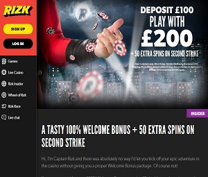 Welcome Bonus – Rizk Casino photo