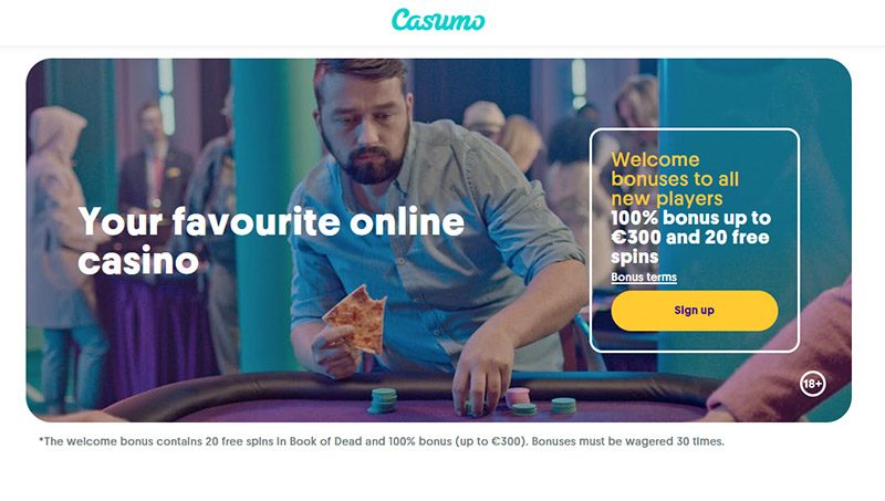 Casumo Casino Welcome Bonus