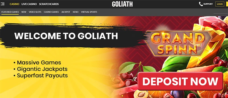 goliath casino online