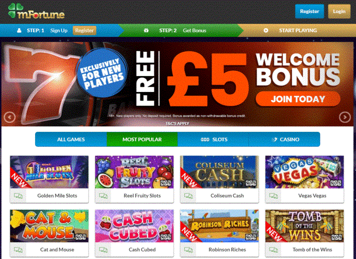 Mfortune casino register south africa