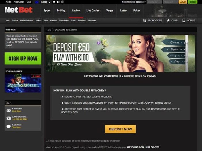 netbet casino no deposit