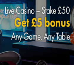 live casino promotion at grosvenor casino