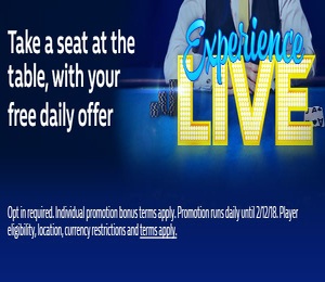 live casino william hill promotion